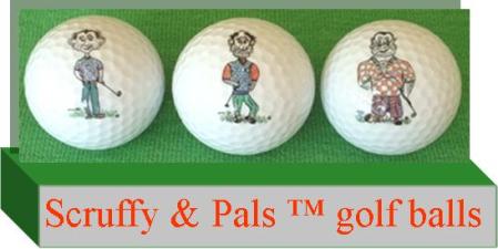 Scruffy's golf balls
